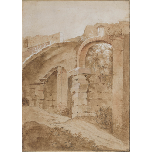 The Interior of the Colosseum, Rome